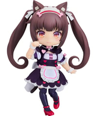【予約】ねんどろいどどーる ショコラ　塗装済み可動フィギュア　ネコぱら セカイコネクト　［グッドスマイルカンパニー］