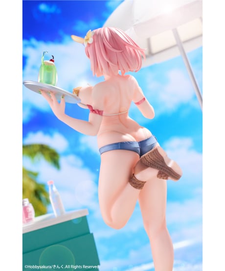 サマーウェイター illustration by きんく 1/7 完成品フィギュア 特典付限定版