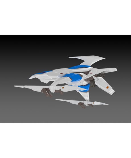 プラスチックキット「シルバーホーク 3F-1B SPACE FIGHTER 2P COLOR」　ダライアス　1/144　[PLUM]