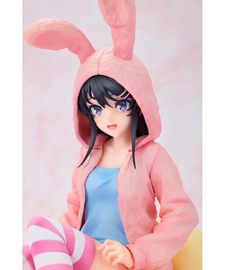 桜島麻衣 フード☆るっく うさみみver.popular edition　青春ブタ野郎はランドセルガールの夢を見ない　1/7スケール　塗装済み完成品