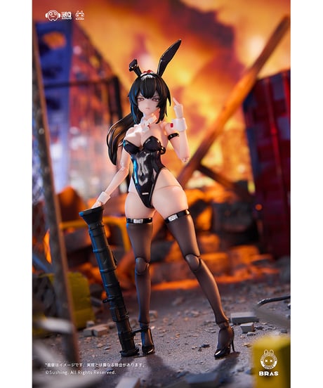 【予約】Attacker・ルナ 1/12 可動フィギュア　BUNNY RAPID ACTION SQUAD　［溯行Sushing］
