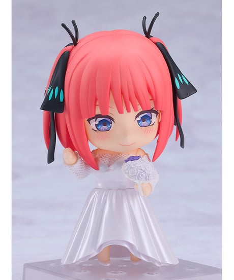 ねんどろいど 中野二乃ウエディングドレスVer.　プラスチック製 塗装済み可動フィギュア　五等分の花嫁∽