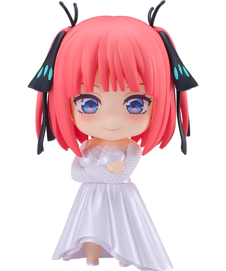 ねんどろいど 中野二乃ウエディングドレスVer.　プラスチック製 塗装済み可動フィギュア　五等分の花嫁∽