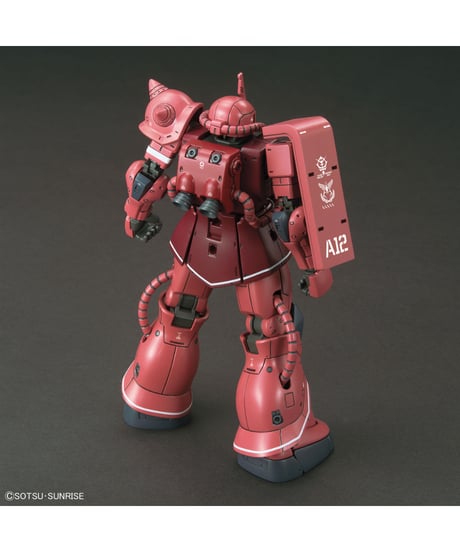 HG 1/144 シャア専用ザクII 赤い彗星Ver.　機動戦士ガンダム THE ORIGIN　プラモデル　［バンダイ］