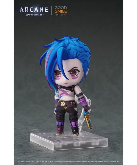 Arcane　ねんどろいど ジンクス (ARCANE Ver.)　塗装済み可動フィギュア