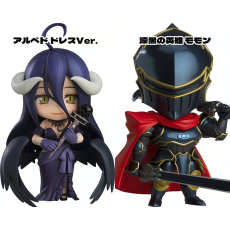 ねんどろいどアルベドドレスVer 漆黒の英雄モモン オーバーロード bf8f29fb356833ca658242b8802e6e