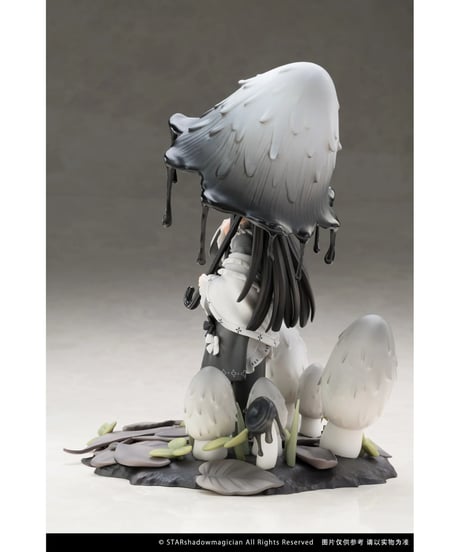 マッシュルームガールズシリーズ No.4 ササクレヒトヨタケ 1/1 完成品フィギュア