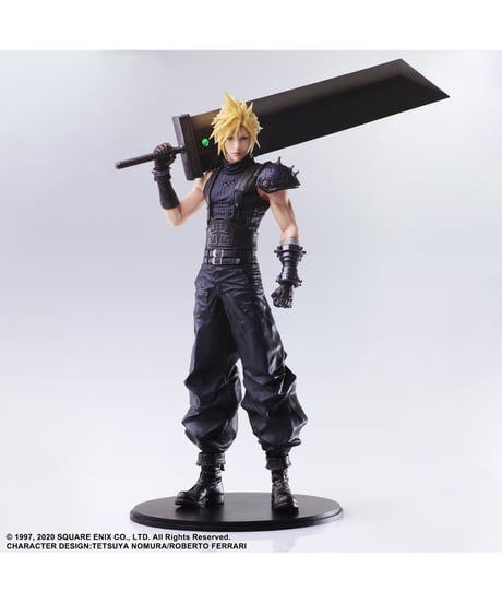 ファイナルファンタジー VII リメイク スタティックアーツ クラウド・ストライフ　［スクウェア・エニックス］