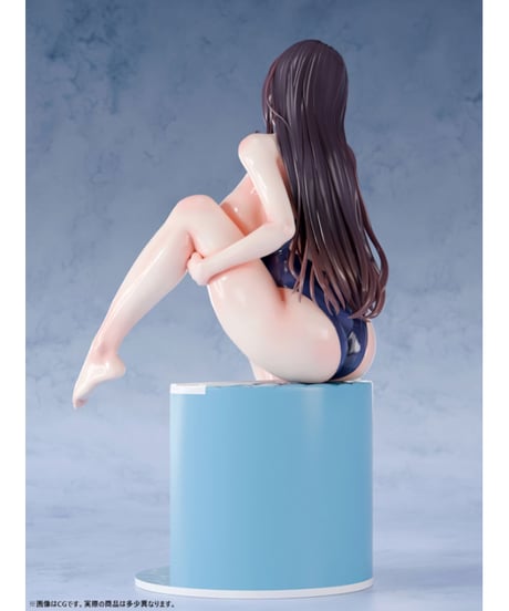 【予約】巨乳人妻と秘密の水泳教室 ノワール 1/6スケール　塗装済み完成品フィギュア　［B´full FOTS JAPAN］