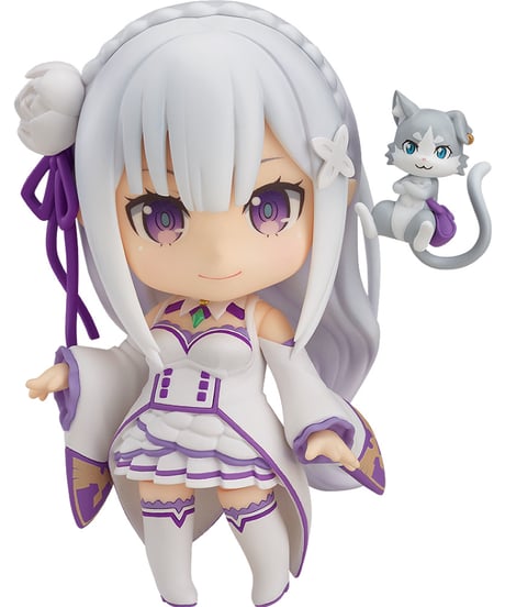 ねんどろいど エミリア　塗装済み可動フィギュア　Re:ゼロから始める異世界生活　［グッドスマイルカンパニー］