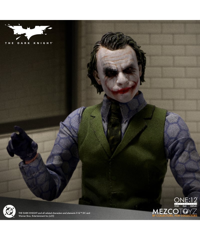 予約】ワン12コレクティブ/ ダークナイト: ジョーカー 1/12 アクション