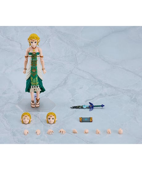 figma ゼルダ ティアーズ オブ ザ キングダムver.　ゼルダの伝説　ティアーズ オブ ザ キングダム　塗装済み可動フィギュア