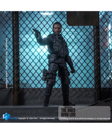 ウォーキング・デッド: ザ・ワンズ・フー・リブ 1/18 アクションフィギュア リック