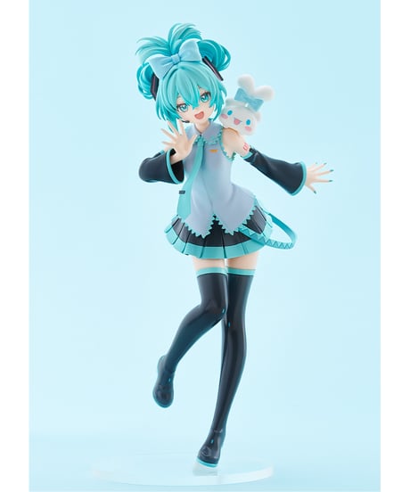 【予約】POP UP PARADE 初音ミク シナモロールコラボVer. L size　塗装済み完成品　初音ミク×シナモロール　[グッドスマイルカンパニー]