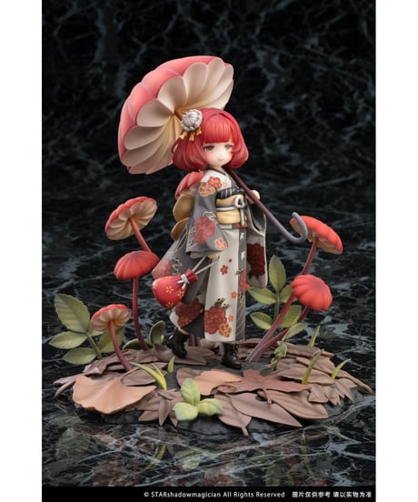 【予約】マッシュルームガールズシリーズ No.6 ハエマトケファルスタケ 1/1 完成品フィギュア　［Reverse Studio］