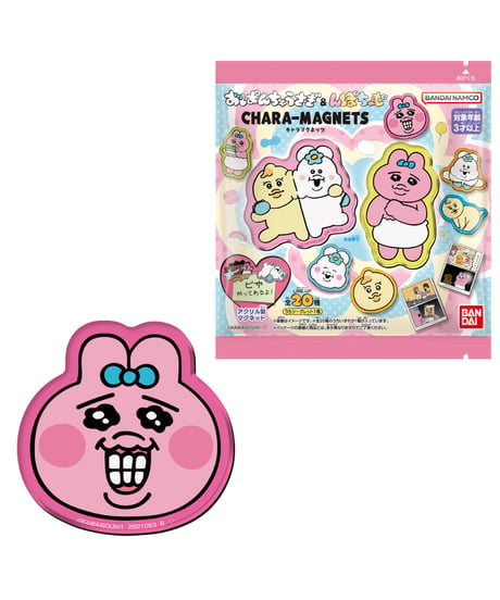 おぱんちゅうさぎ&んぽちゃむ キャラマグネッツ　14個入り1BOX　［バンダイ］