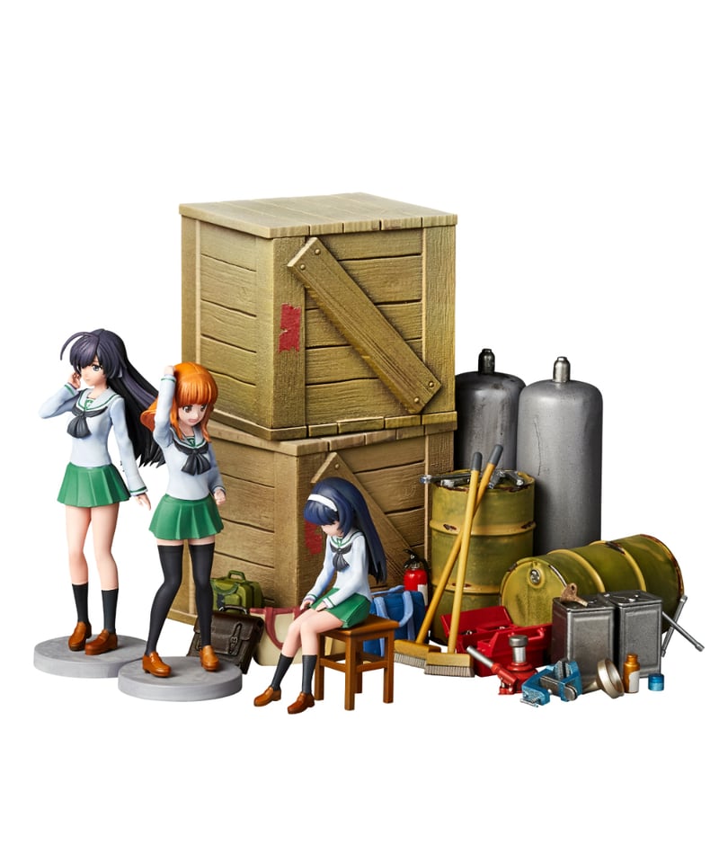 ARTPLA ガールズ＆パンツァー 最終章 ガレージセット[B] | WonderToys