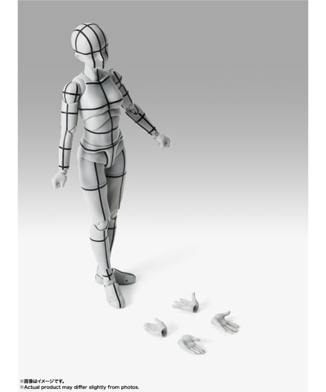 【送料無料】S.H.Figuarts ボディちゃん -スポーツ- Edition -ワイヤーフレーム-(Gray Color Ver.)
