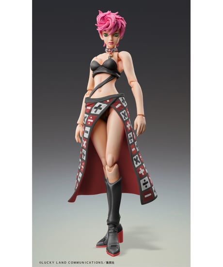 超像可動「トリッシュ・ウナ Ver.BLACK」『ジョジョの奇妙な冒険 第5部』　塗装済可動フィギュア　［メディコス・エンタテインメント］