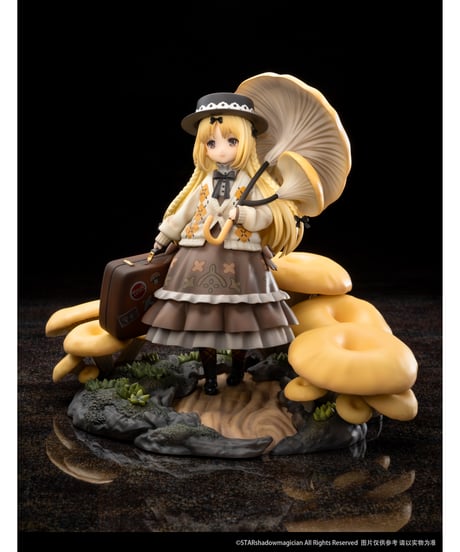 マッシュルームガールズシリーズ No.3 タモギタケ 1/1 完成品フィギュア