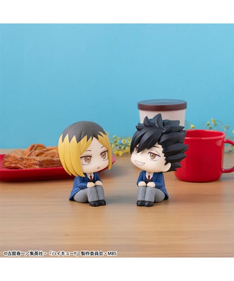 【送料無料】るかっぷ ハイキュ―!! 黒尾鉄朗　彩色済みフィギュア　［メガハウス］