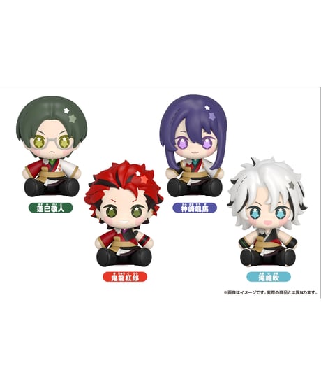 Huggy Good Smile 蓮巳敬人/鬼龍紅郎/神崎颯馬/滝維吹　全4種　あんさんぶるスターズ！！　[グッドスマイルアーツ上海]