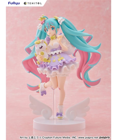 TENITOL 初音ミク 夢かわプリンセス ラベンダーver.　塗装済み完成品	　[フリュー]