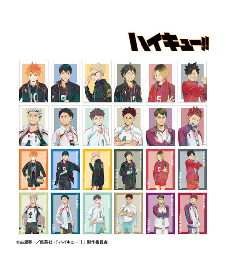 ハイキュー!!トレーディング Ani-Art 第5弾 ブロマイド　２４個入り１BOX