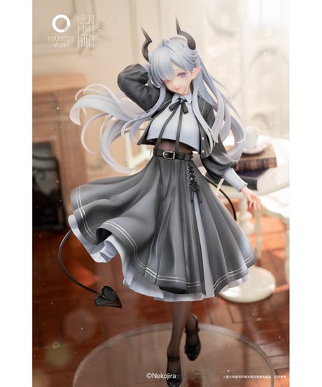 【予約】FANTASIASシリーズ テアちゃん 見習いサキュバスVer. 1/6 完成品フィギュア 通常服版　[Reverse Studio]
