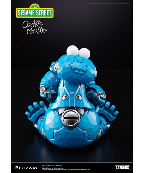 CARBOTIX COOKIE MONSTER　クッキーモンスター　セサミストリート