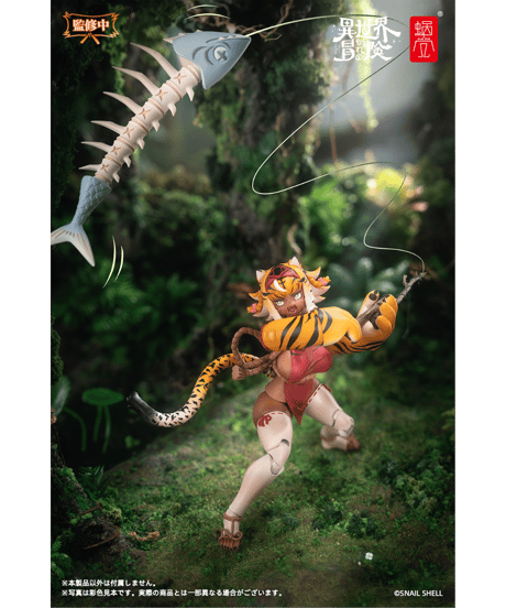 RPG-04 タイガーガール ガル 1/12 完成品アクションフィギュア　［蝸之殼Snail Shell］