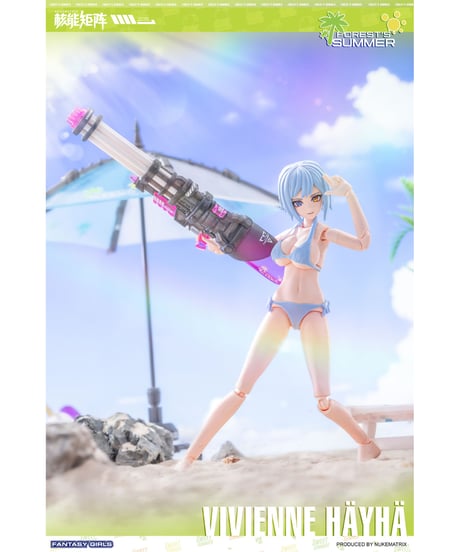 NUKE MATRIX　フォーレストサマー FANTASY GIRLS ヴィヴィアン・ヘイヘ プラモデル