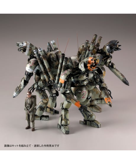 ARTPLA マシーネンクリーガー ファイナルフントセット＆ジェリ缶おじさん（2026年再販）　1/35スケール　プラスチックモデルキット　［海洋堂］