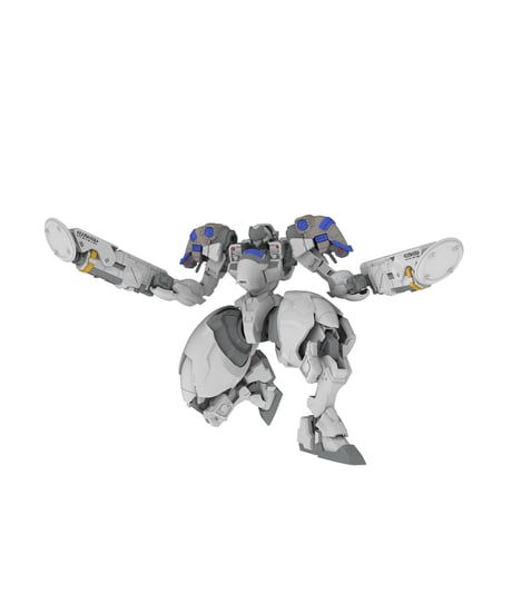1/48 X-4RR（PDFR-R807）装甲索敵歩兵　5inch Mechanism　POWERDoLLS2　プラスチックキット　［PLUM］