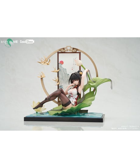 デート・ア・ライブ：精霊再臨 時崎狂三 墨色チャイナドレスVer.　PVC＆ABS製塗装済み完成品 　1/7スケールフィギュア