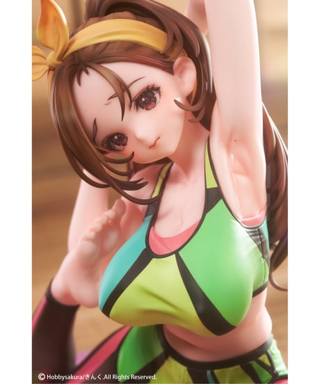 ヨガ少女 illustration by きんく 1/7 完成品フィギュア 特典付限定版