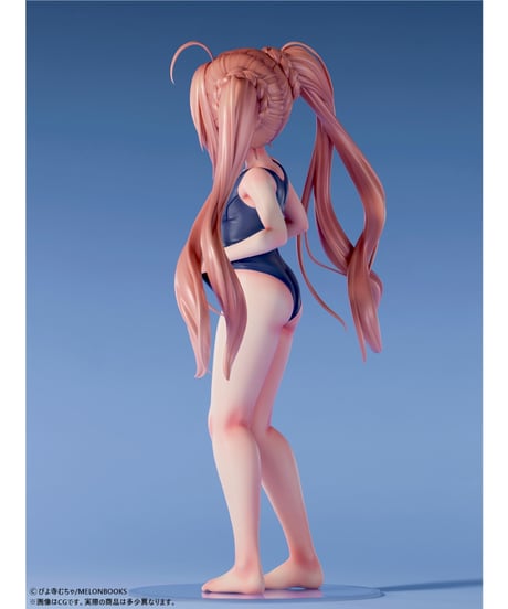 ぴよ寺むちゃ「るりちゃん」すくみずきゅっver. 1/5スケール塗装済み完成品フィギュア
