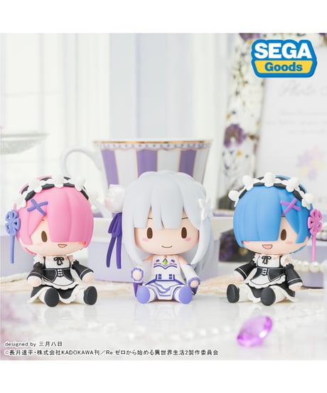 Reゼロから始める異世界生活　ふわぷち デフォルメフィギュア エミリア　[セガ フェイブ]