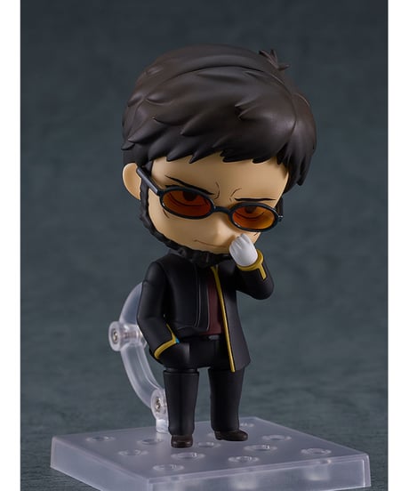 ねんどろいど 碇ゲンドウ　ヱヴァンゲリヲン新劇場版　プラスチック製 塗装済み可動フィギュア