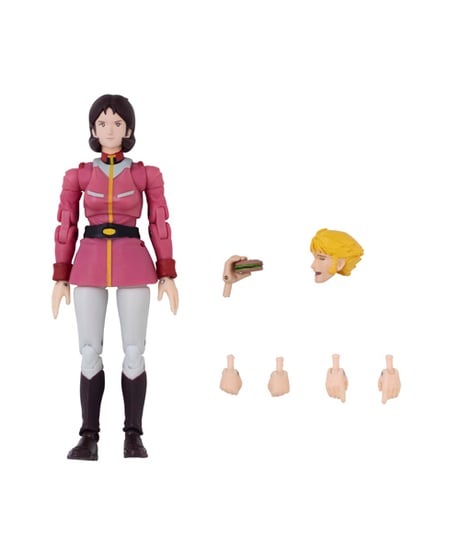 【送料無料】G.M.G. COLLECTION 12 機動戦士ガンダム 地球連邦軍 ミライ・ヤシマ　彩色済み完成品可動フィギュア　［メガハウス］