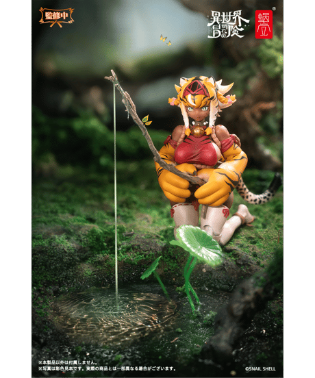 RPG-04 タイガーガール ガル 1/12 完成品アクションフィギュア　［蝸之殼Snail Shell］
