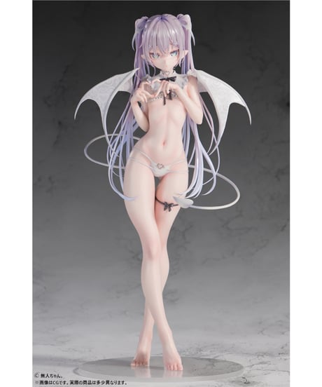 無人ちゃん。白い悪魔ちゃん。1/5スケール　塗装済み完成品フィギュア　［Bfull FOTS JAPAN］