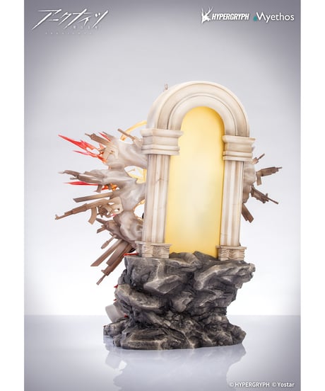 【予約】1/7 新約エクシア 昇進段階2VER.　アークナイツ　1/7　塗装済み完成品　［Myethos］