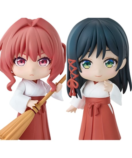 甘神さんちの縁結び　ねんどろいど 甘神夕奈/甘神夜重　全２種　塗装済み可動フィギュア　［グッドスマイルアーツ上海］