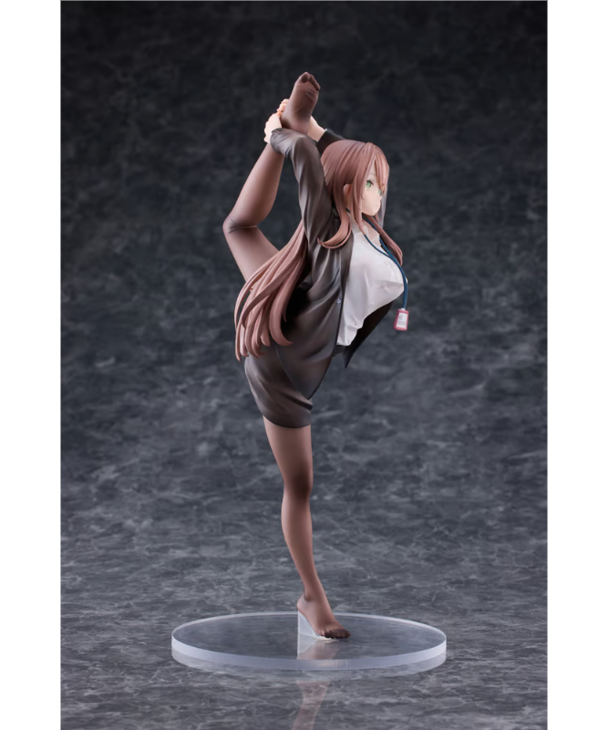 意外と体が柔らかい会社に行きたくないOLちゃん 白Ver. 1/6 完成品
