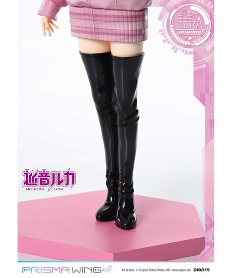 PRISMA WING ピアプロキャラクターズ  巡音ルカ "Art by lack"   1/7スケール完成品フィギュア