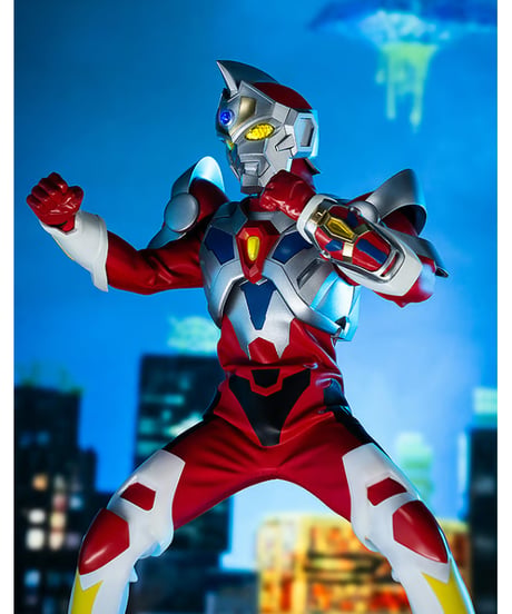 フィグゼロ 電光超人グリッドマン　ABS&PVC&POM製塗装済み可動フィギュア【電光超人グリッドマン】