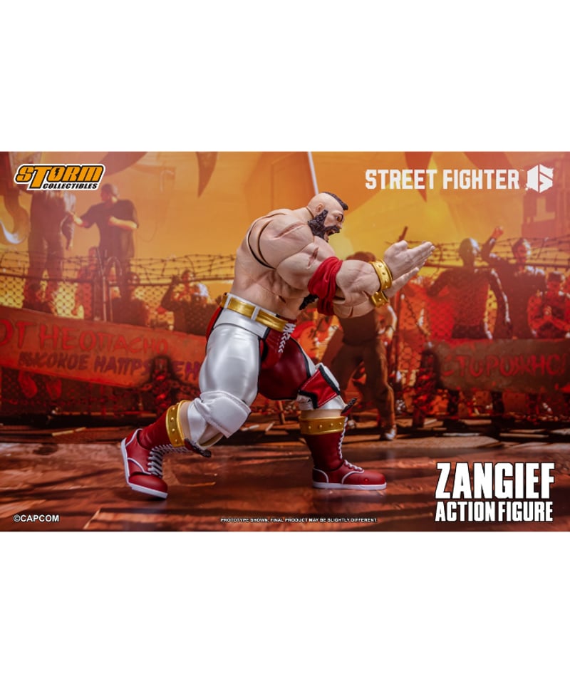 Storm Toys ストリートファイター 6 ザンギエフ ストリートファイター6 アクションフィギュア ザンギエフ
