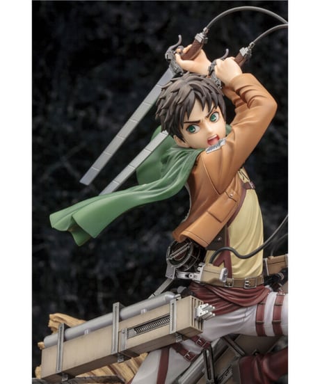 ARTFX J エレン・イェーガー リニューアルパッケージver.（再生産）　1/8スケールフィギュア　PVC塗装済み完成品【進撃の巨人】