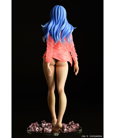 FAIRY TAIL　ジュビア・ロクサーGravure_Style『黒ビキニ！！』濡れ透けワイシャツSP　1/6スケール 完成品フィギュア